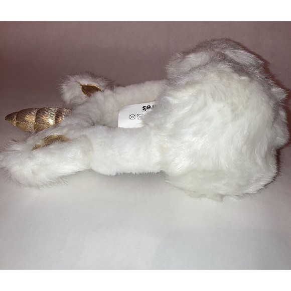 Claire’s Accessories Claires Fuzzy Sparkle Ear Muffs Whitegold